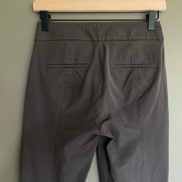 J. Crew Remi pant in bi-stretch cotton Size 0 Petite Grey Ankle Length High Rise - Picture 9 of 16